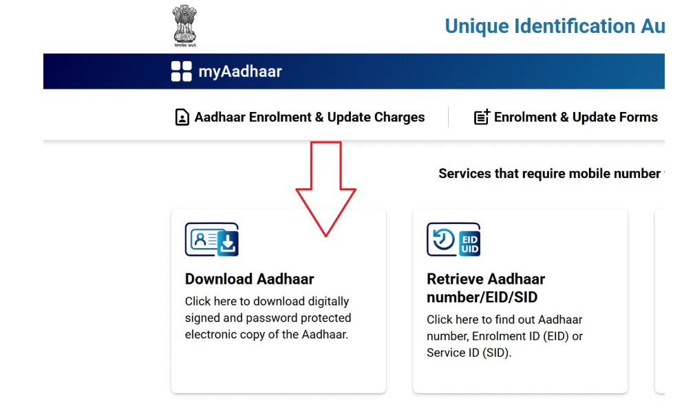E Aadhaar Download Online PDF
